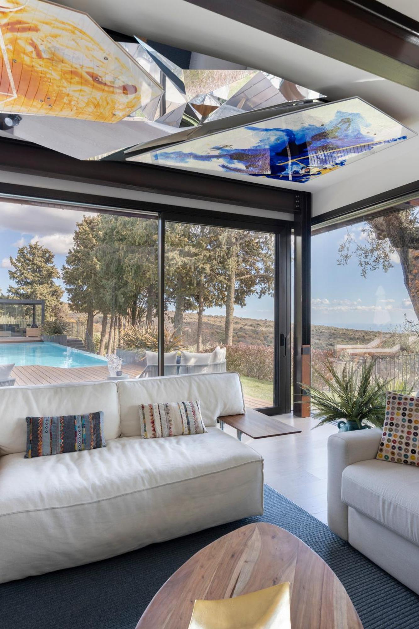 Scialaj Villa Di Lusso Sull'Etna Con Piscina E Vista Mare Ragalna Extérieur photo