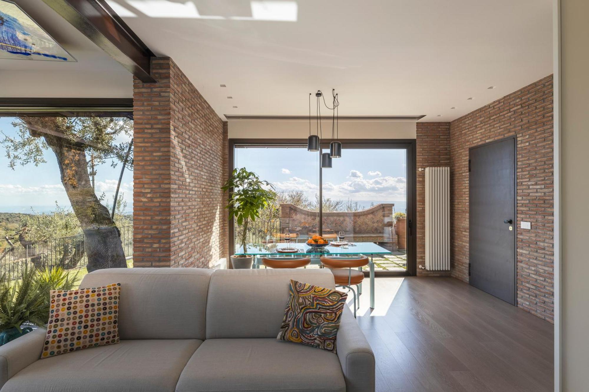 Scialaj Villa Di Lusso Sull'Etna Con Piscina E Vista Mare Ragalna Extérieur photo