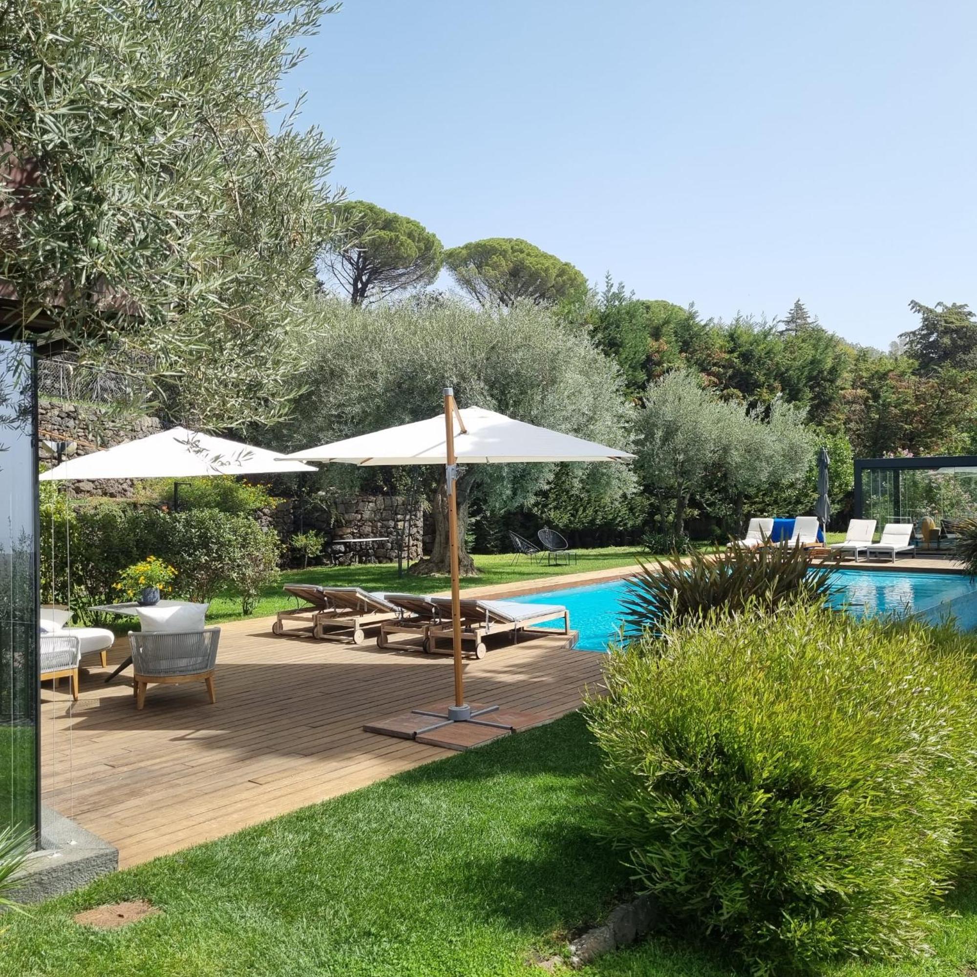 Scialaj Villa Di Lusso Sull'Etna Con Piscina E Vista Mare Ragalna Extérieur photo
