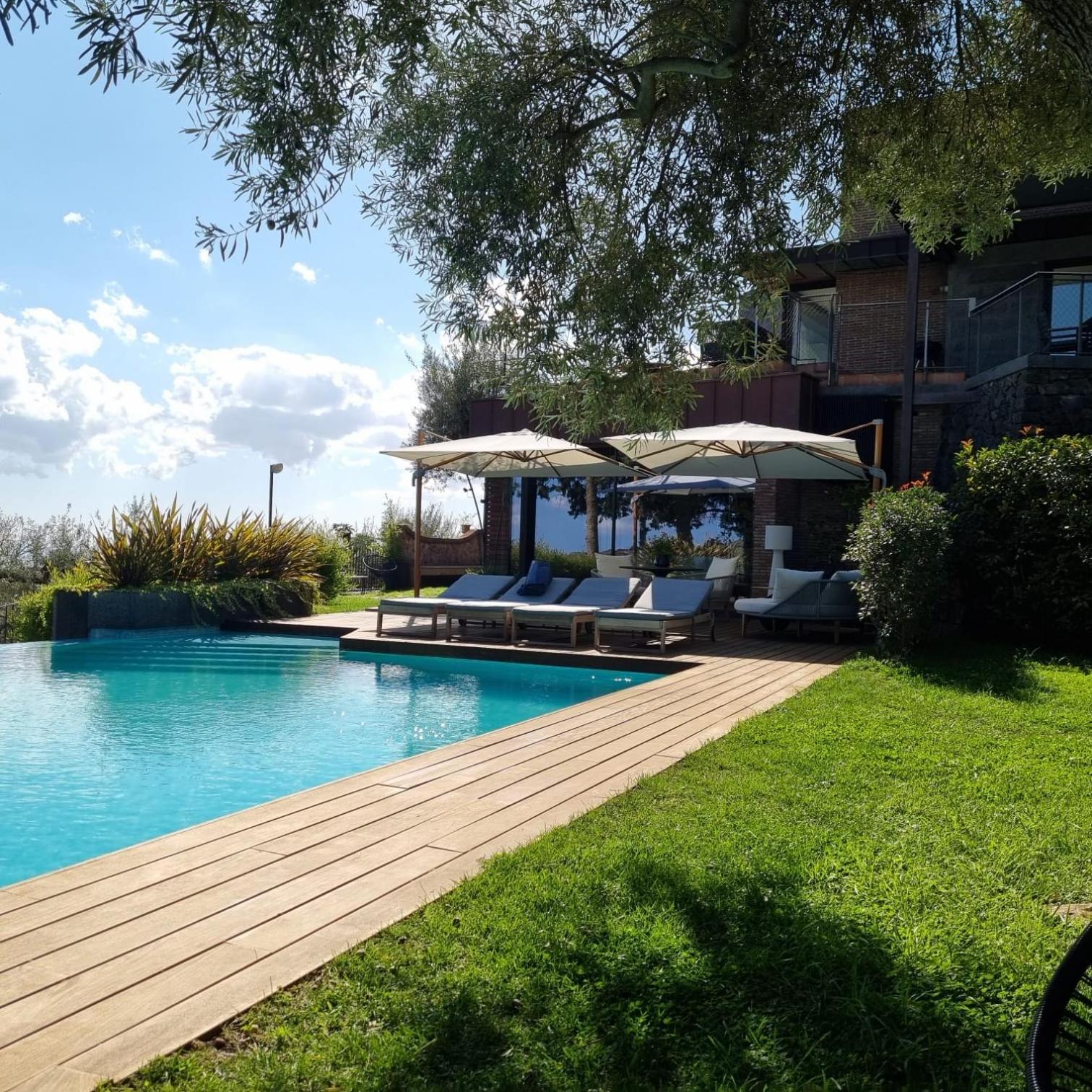 Scialaj Villa Di Lusso Sull'Etna Con Piscina E Vista Mare Ragalna Extérieur photo